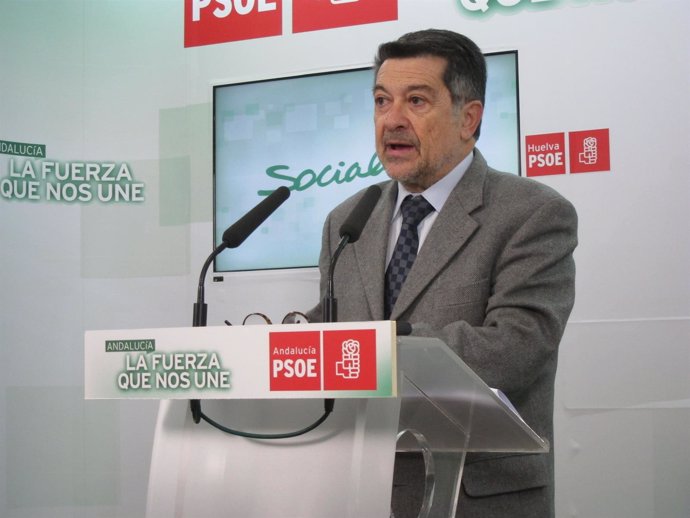 Javier Barrero, presidente del PSOE de Huelva. 
