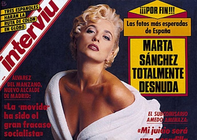 MARTA SANCHEZ SOBRE SU DESNUDO EN INTERVIÚ