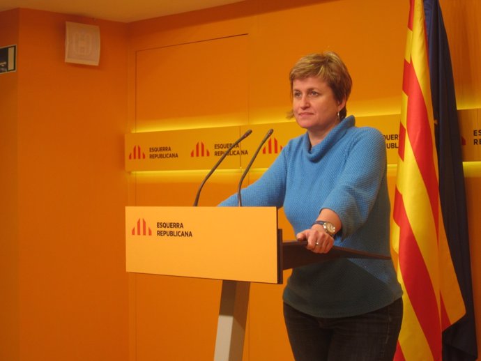 La portavoz de ERC, Anna Simó