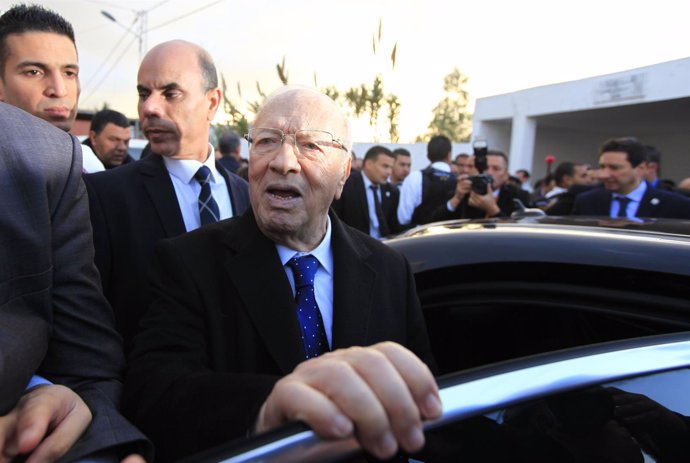 El presidente electo de Túnez, Beji Caid Essebsi