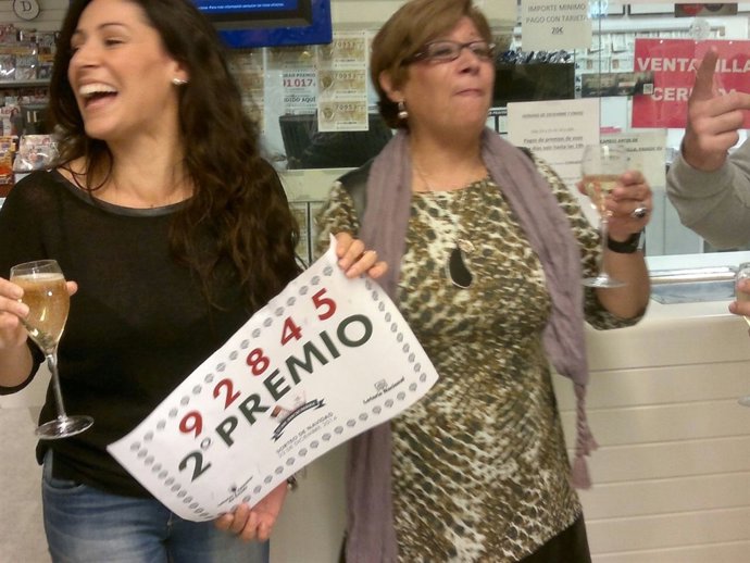 El segundo premio, en la administración de El Corte Inglés de Federico Soto