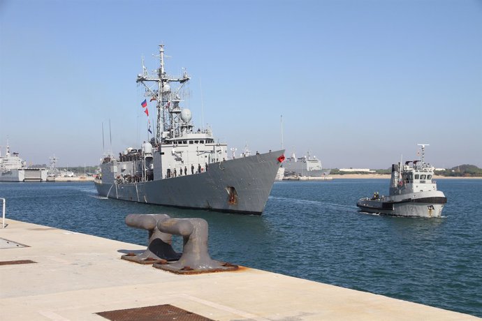 La fragata 'Navarra' regresa tras participar en la operación 'Atalanta'