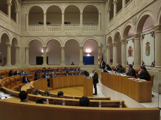 Imagen del pleno de presupuestos 2015