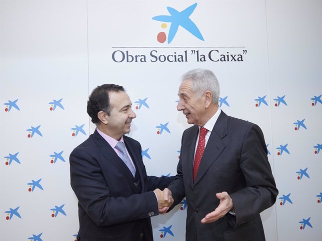 Raúl Marqueta y Modesto Lobón han renovado este lunes el acuerdo de colaboración