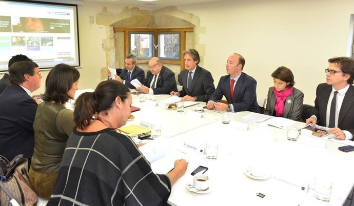 Reunión del Patronato de la Fundación Santander Creativa