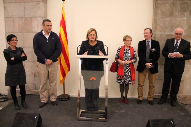 La presidenta del Parlament de Catalunya, Núria de Gispert