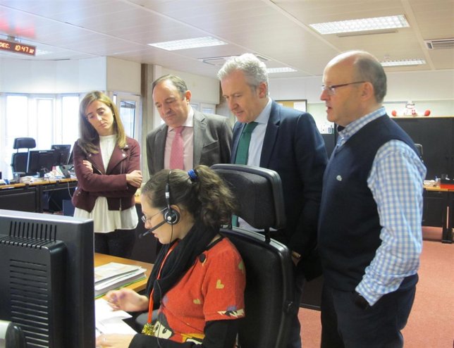 Visita Sanz al SOS Rioja