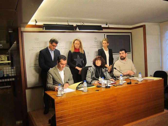 Portavoces y representantes de las asociaciones para la discapacidad