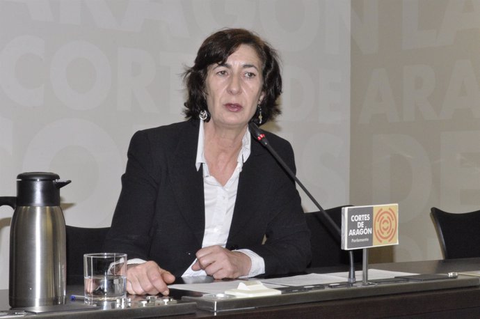 La diputada del PSOE-Aragón Ana Fernández. 