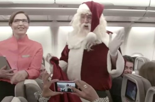 Papa Noel viaja en Iberia