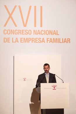 El Rey Felipe VI en el Congreso de la Empresa Familiar