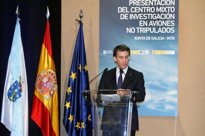 Alberto Núñez Feijóo en Castro de Rei