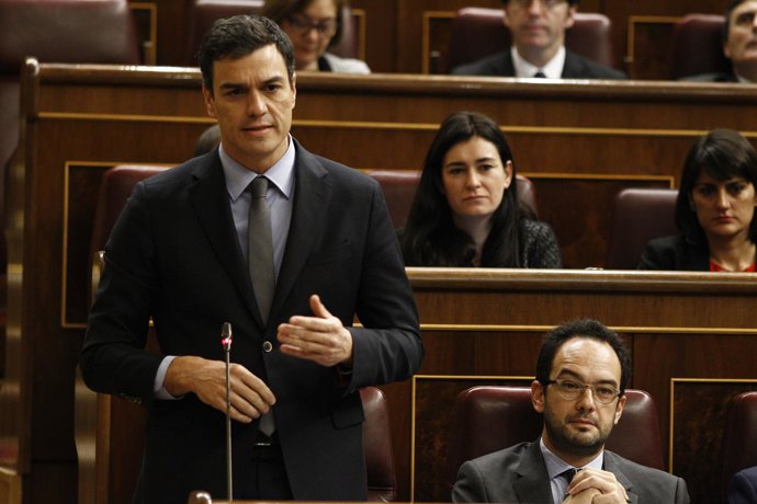 Pedro Sánchez en el Congreso