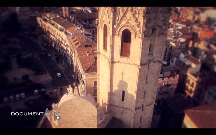 Imágen aérea de la Catedral
