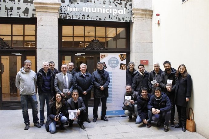 Presentación de la tercera edición de una guía de festivales de Girona