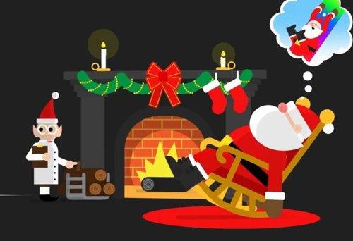 Conoce la ruta de Papa Noel 