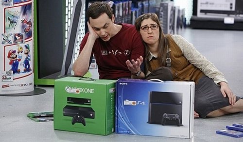 Sheldon Cooper debe elegir entre PS4 y Xbox One en The Big Bang Theory