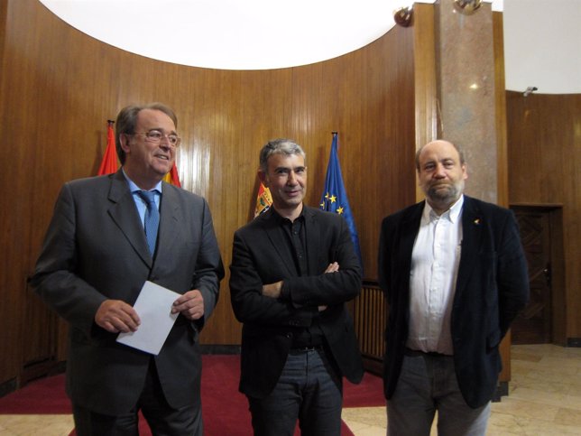 Carlos Pérez Anadón, Juan Martín y José Manuel Alonso