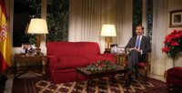 Felipe VI cambia el escenario del mensaje de Navidad y pasa del despacho a una sala del Palacio de Zarzuela