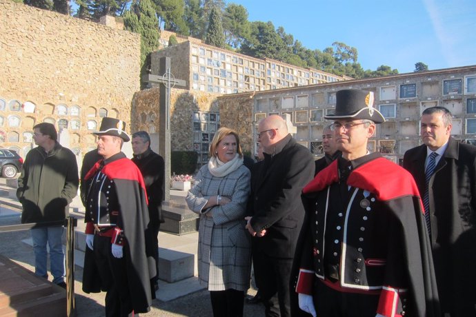 Núria De Gispert, Lluís Corominas y Pere Calbó