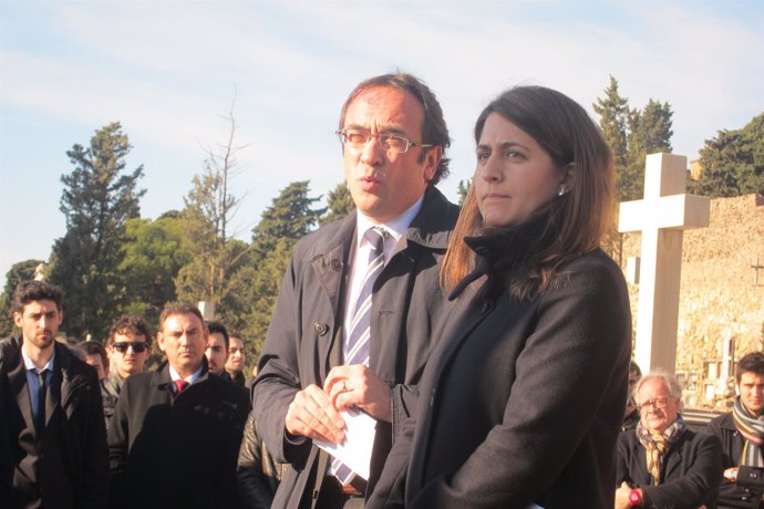 Josep Rull y Marta Pascal