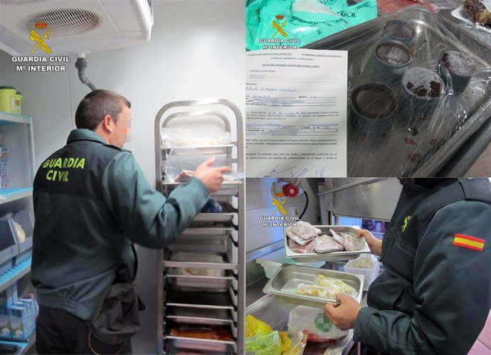 Campaña de control de alimentos de la Guardia Civil