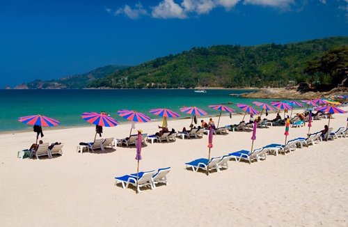 Playa de Patong en Phuket (Tailandia)