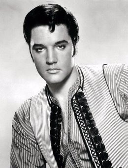 Elvis Presley en una foto de 1965