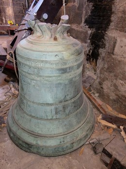 Cae la campana 'El Jaume' del Miguelete