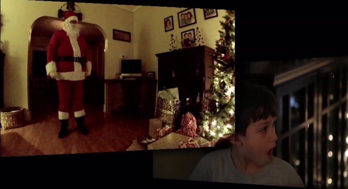 gritar puede rechazo Un niño confirma que Santa Claus existe y sube las pruebas a YouTube