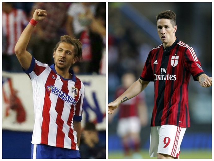 Alessio Cerci y Fernando Torres