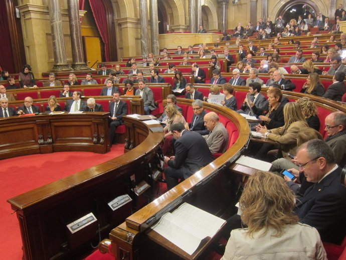 Pleno del Parlament de la Generalitat de Catalunya 1