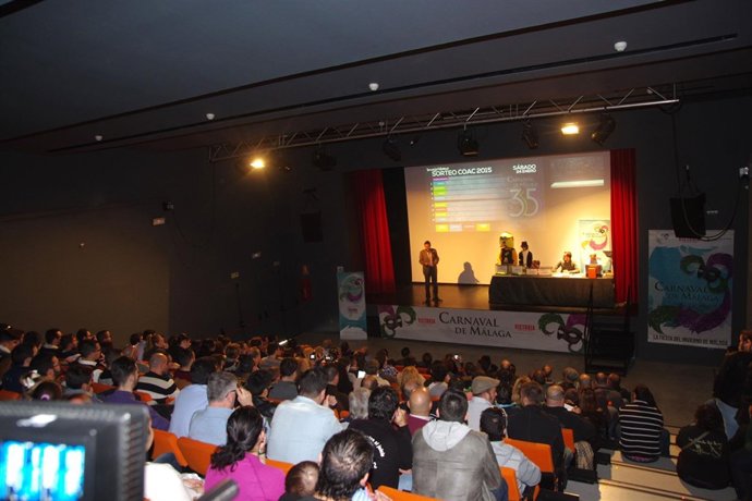 Sorteo carnaval málaga orden preliminares