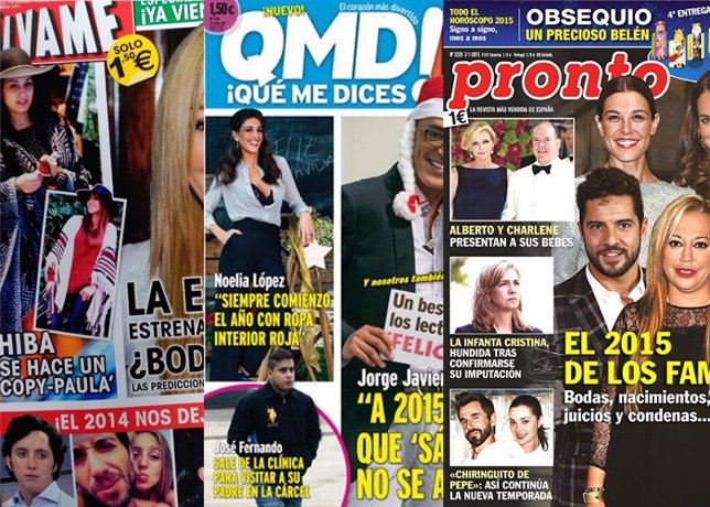 QUIOSCO DE REVISTAS DE LOS LUNES PRONTO QUE ME DICES SÁLVAME