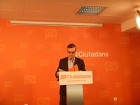 C's considera que 2014 ha sido un "año perdido y agotador" por el proceso soberanista