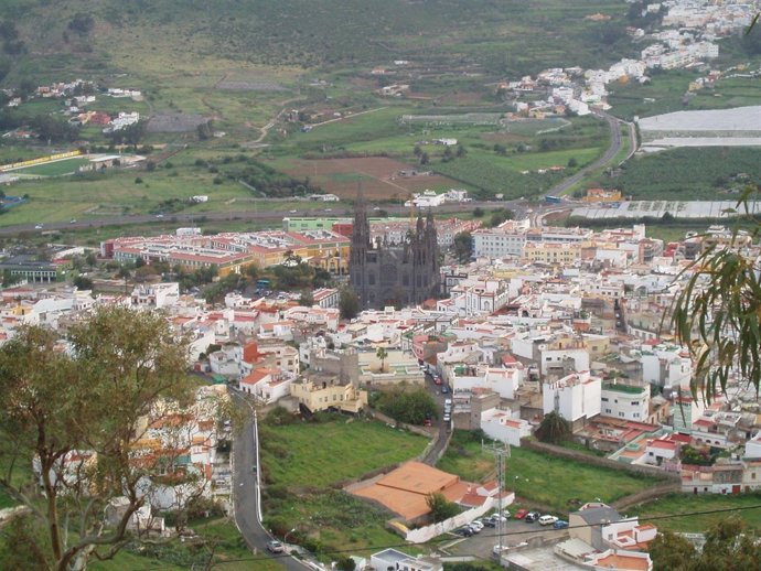 Imagen de Arucas (Gran Canaria).