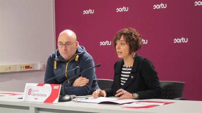 Floren Aoiz y Amaia Izko