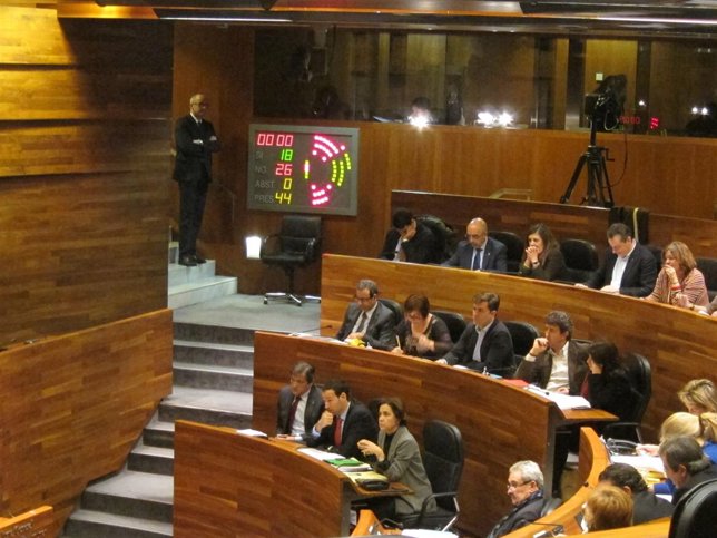 Pleno de la Junta General del Principado