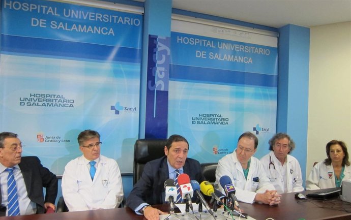 El consejero en rueda de prensa en Salamanca