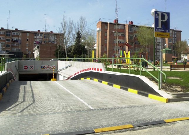 Imagen de un aparcamiento de la capital