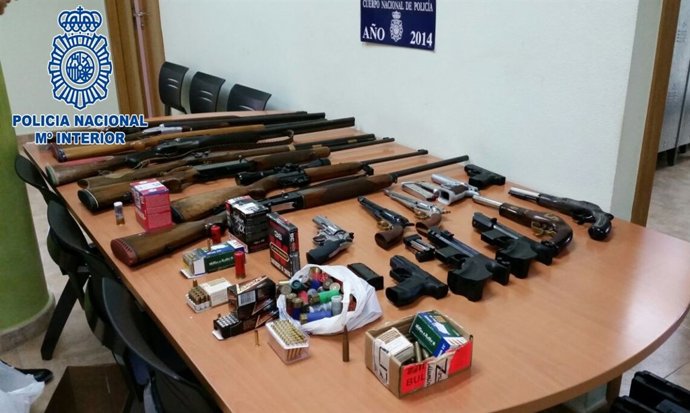 Exposición de armas