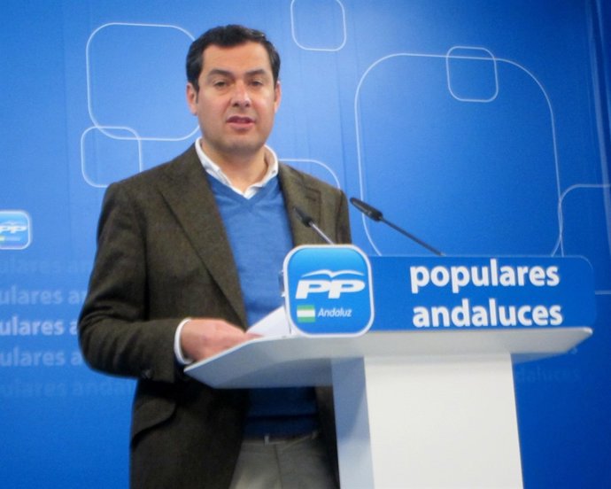 Juanma Moreno, presidente del PP-A