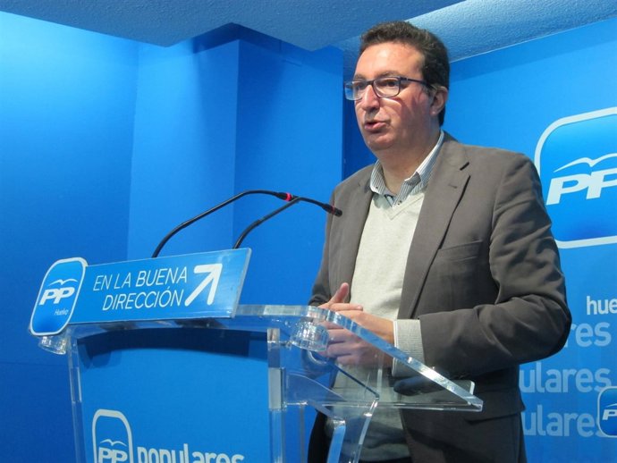 El presidente provincial del PP de Huelva, Manuel Andrés González. 