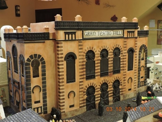 Gran Teatro Falla de Cádiz en el Belén de Rute