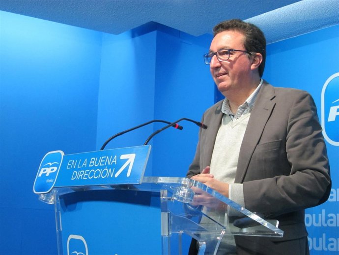 El presidente provincial del PP de Huelva, Manuel Andrés González. 