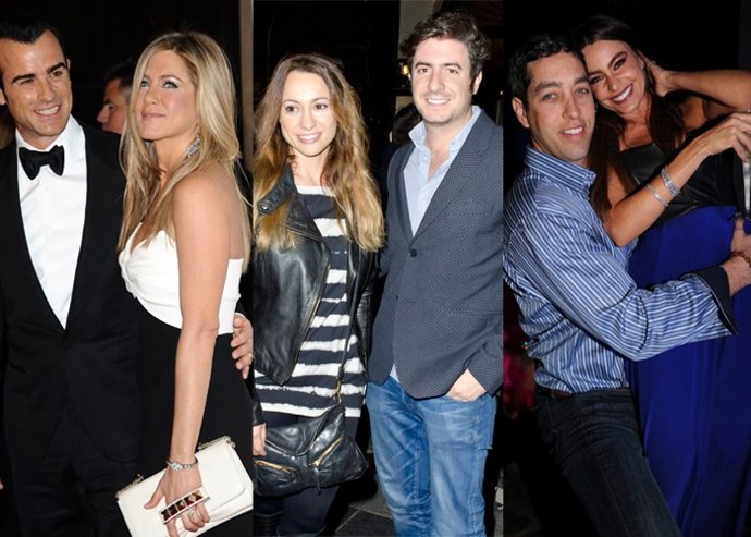 Jennifer Aniston, Natalia Verbeke o Sofía Vergara, las parejas sin pasar altar