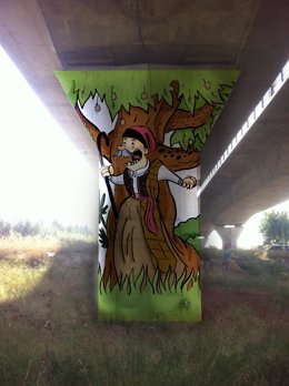 Boceto de decoración del túnel del AVE