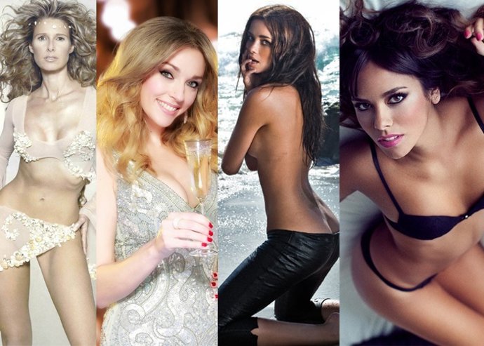 Cristina pedroche, dafne fernandez  anna simon anne igartiburu