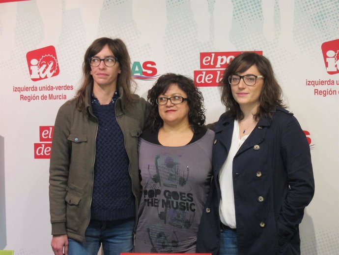 Yolando Abellón, Marcia Ortega y Ana Martínez