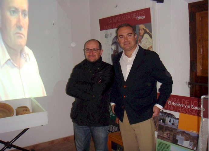 El alcalde de Fondón y el diputado de Promoción Económica